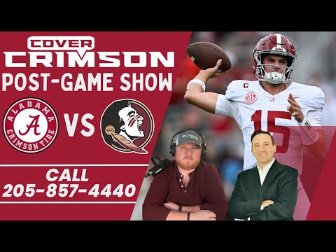 POST GAME SHOW: Alabama Crimson Tide vs Florida State Seminoles | Call in Show