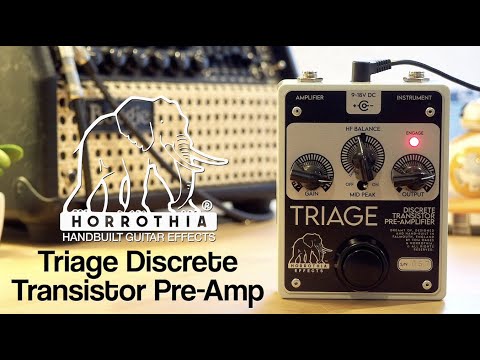 Immagine Horrothia Effects TRIAGE Discrete Transistor Pre-Amplifier (Like New) - 2