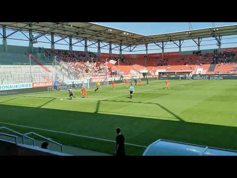 FC Ingolstadt 04 vs. HFC Chemie - 15.09.2019 - Das 1:1 von Terrence Boyd
