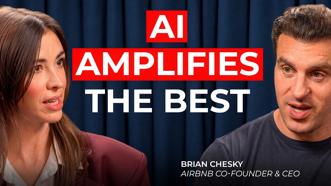$95B Airbnb CEO: The Gap Is Growing — What It Takes to Be a Top Performer Now | Brian Chesky