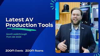 Download the video "Zoom's Latest AV Production Tools | Complete ISE 2025 Booth Walkthrough with Andy Carluccio"