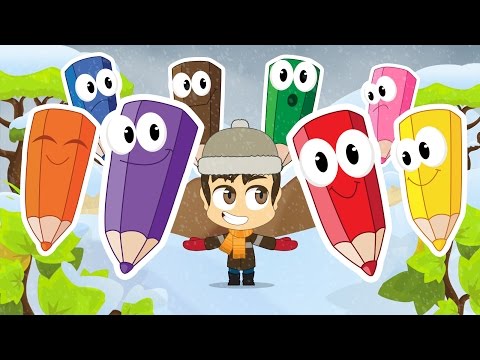 Learn Colors in Arabic and English for Kids – Learn colors with Zakaria