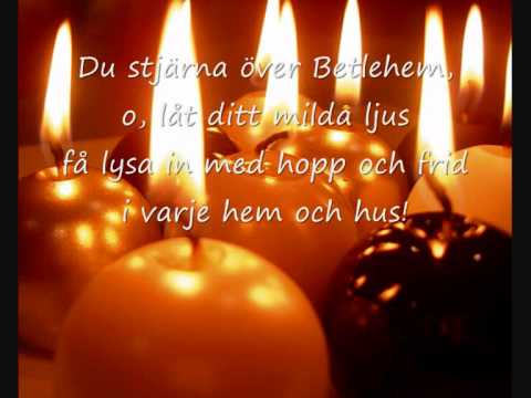 Nu tändas tusen juleljus (med text)