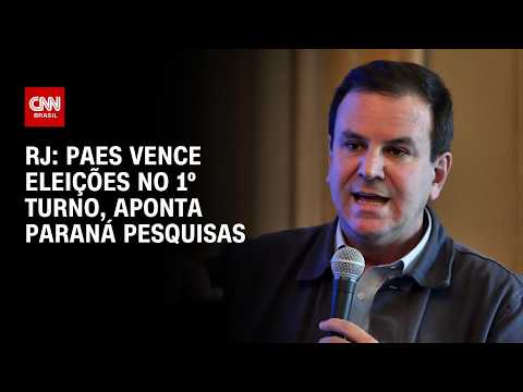 Paraná Pesquisas: Eduardo Paes lidera cenários do 1º turno no RJ | CNN 360°