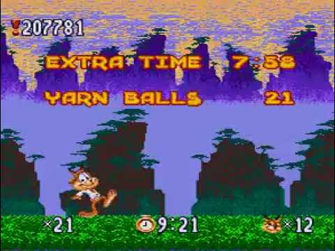 Bubsy in : Claws Encounters of the Furred Kind Super Nintendo