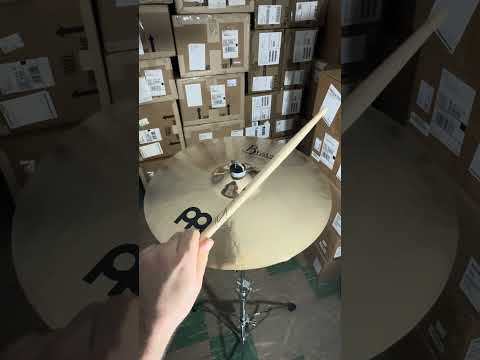 Meinl 18" Byzance Brilliant Thin Crash Cymbal - Hand Selected From Factory By Mugan Music Group imagen 6