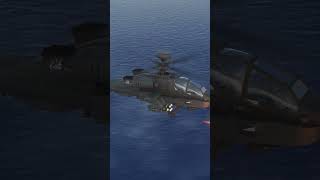 AH-64Dアパッチ・ロングボウの対艦ミサイル発射シーン【DCSWorld】