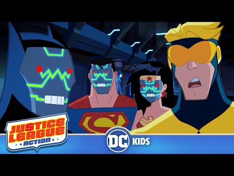 Justice League Action | Robot Rumble | @dckids