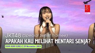 Download lagu JKT48 - Apakah Kau Melihat Mentari Senja (Yuuhi wo Miteiru ka?) | KIRA KIRA GIRLS 29 November 2025 mp3 Download lagu JKT48 - Apakah Kau Melihat Mentari Senja (Yuuhi wo Miteiru ka?) | KIRA KIRA GIRLS 29 November 2025 mp3