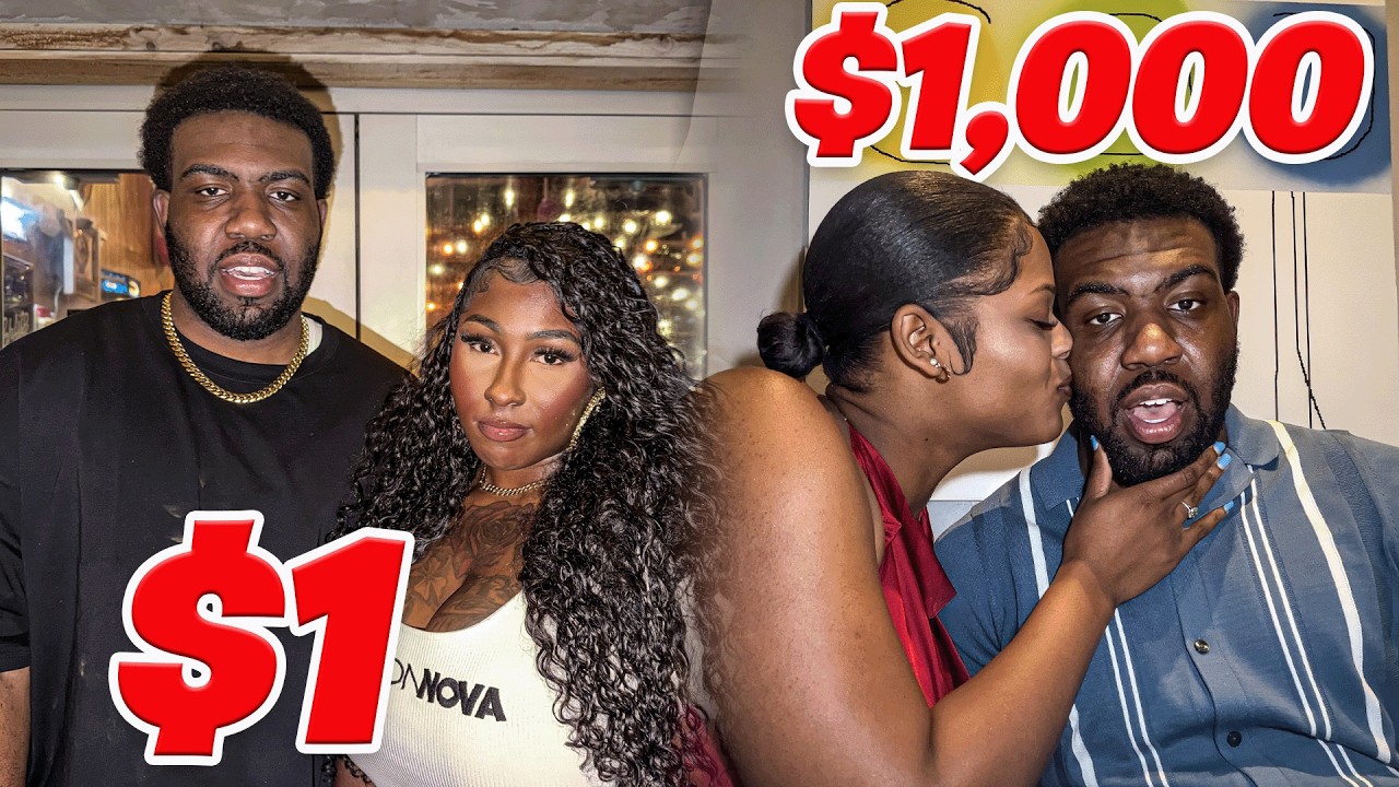 $1 DATE VS $1,000 DATE!!