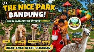 Download lagu THE NICE PARK BANDUNG! Biggest Outdoor Mini Zoo & Playground, Kids Will Love It All Day Long! mp3