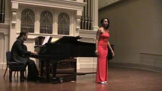 Simone Brown, Peabody Graduate Recital - First Segment