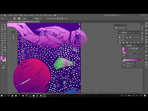 Astronaut in Illustrator