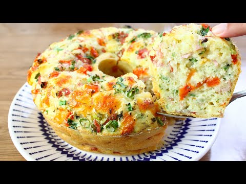 THE EASIEST SALTY CAKE TO MAKE FOR A SNACK - SUPER FLUFFY, SUPER SOFT AND DELICIOUS