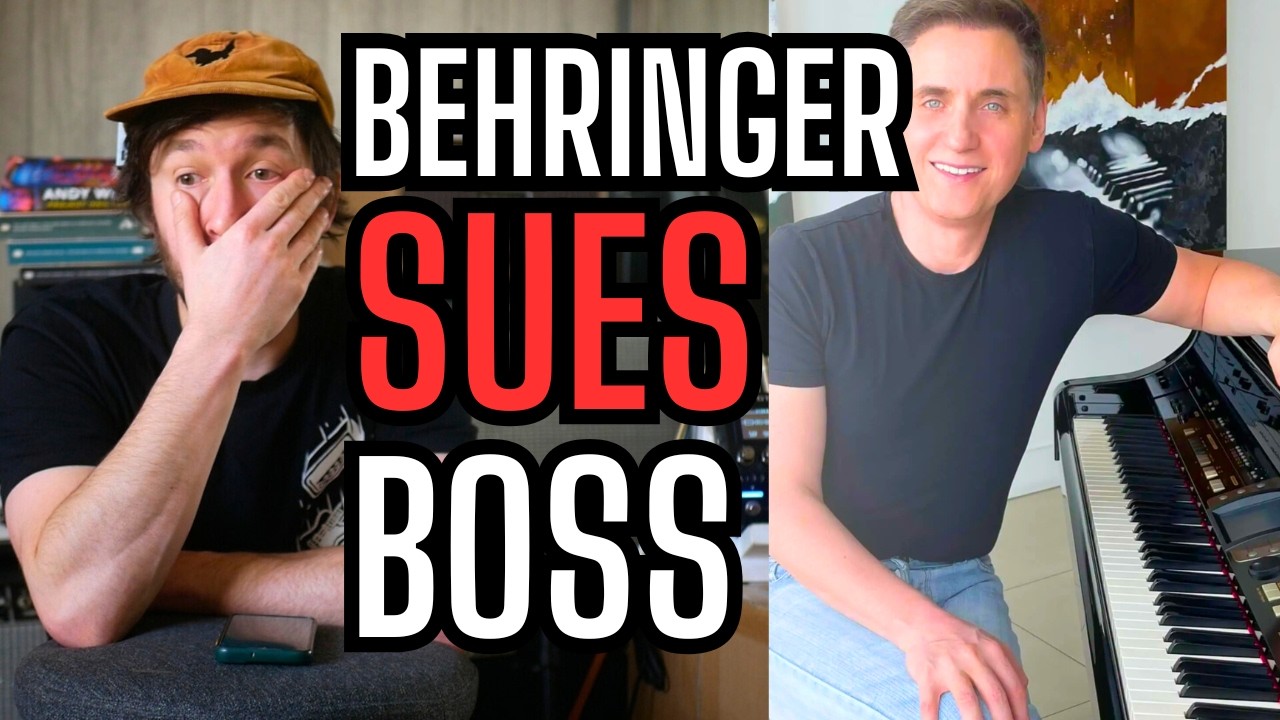 Behringer Just SUED Boss - You Couldn't Make This Up - YouTube