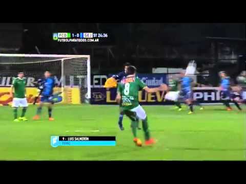 Gol de Salmeron Ferro 2 vs Gimnacia De Jujuy 0 2015
