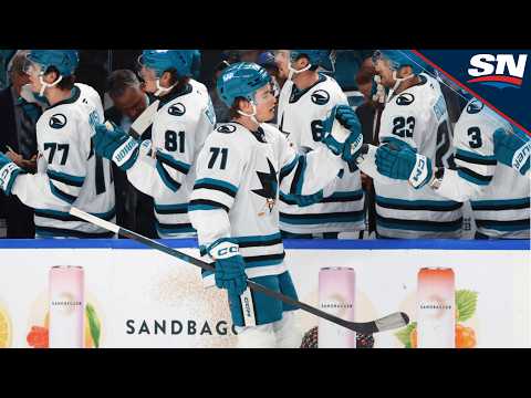 Sharks' Macklin Celebrini Unloads Heavy One-Timer For Wicked Power-Play Snipe