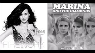 Valley of the Fireworks || Katy Perry ft. Marina and the Diamonds Mashup
