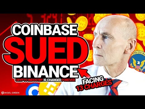 Binance and Coinbase Sued By SEC : Crypto Industry is Changed Forever! Nigel Green CEO deVere