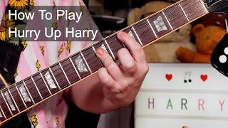 'Hurry Up Harry' Sham 69 Guitar Lesson