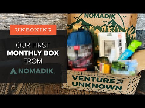 Unboxing Our FIRST BOX From Nomadik | Is This the Camping and Hiking Subscription to Beat?