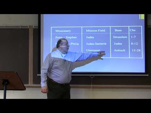 Dr. Ted Hildebrandt, New Testament Literature, Lecture 19E
