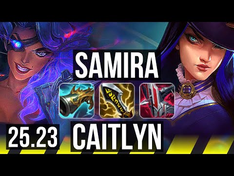 SAMIRA & Nautilus vs CAITLYN & Braum (ADC) | KR Master | 25.23