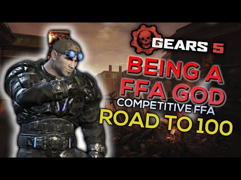 Being a Competitive FFA God for 18 minutes - Road to Top 100... Gears 5