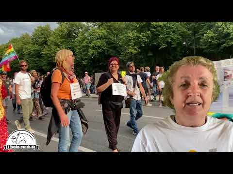 Ich war eingekesselt bei Demo: 3 Gerichte verbieten Demoverbot und trotzdem Polizeigewalt in Berlin