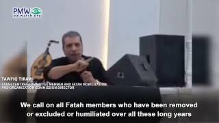 Tawfiq Tirawi glorifying terrorists