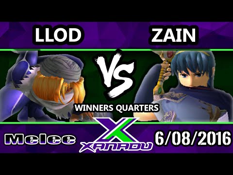 S@X 153 - lloD (Sheik, Peach) Vs. Zain (Marth) SSBM Winners Quarters - Smash Melee