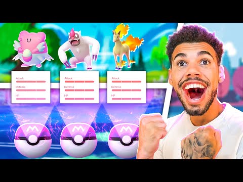 SÓ PODE POKÉMON 100% - POKÉMON GO| Cris |