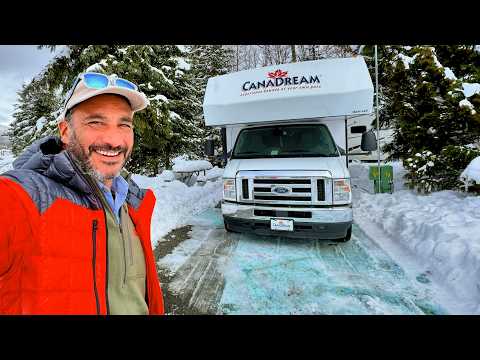 , title : 'Winter Camping in RV across Canada - Camping in Snow - Vanlife - Part One'