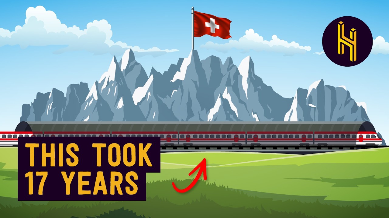 Why They Built The World’s Longest Rail Tunnel