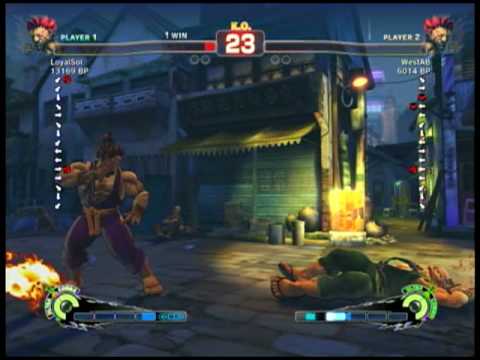 SSF4 Endless Battle WestAB vs LoyalSol 06/24/10 Part 3