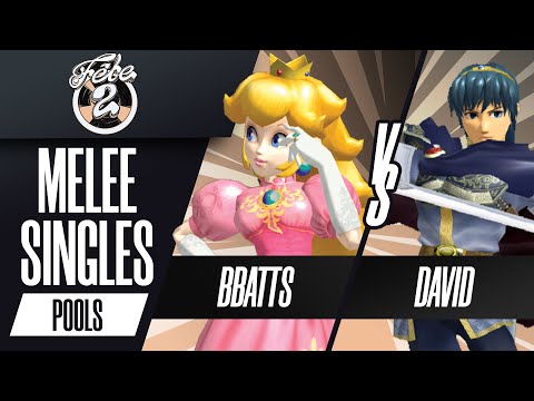 Bbatts vs. David - Melee Singles Pools - Fete 2