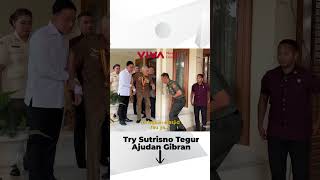 Viral! Try Sutrisno Tegur Langsung Ajudan Gibran