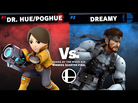 Dr. Hue/PogHue (Mii Gunner) vs Dreamy (Snake) - Winner Quarter Final - Reads by the River #25