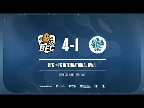 Skrót | BFC - FC INTERNATIONAL UWR 4:1 | PRO LIGA, Sezon Zima 2026 - 08.02.2026