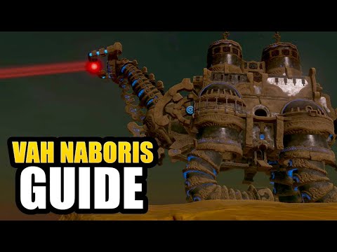 Easy route for Divine Beast Vah Naboris in Zelda: BotW
