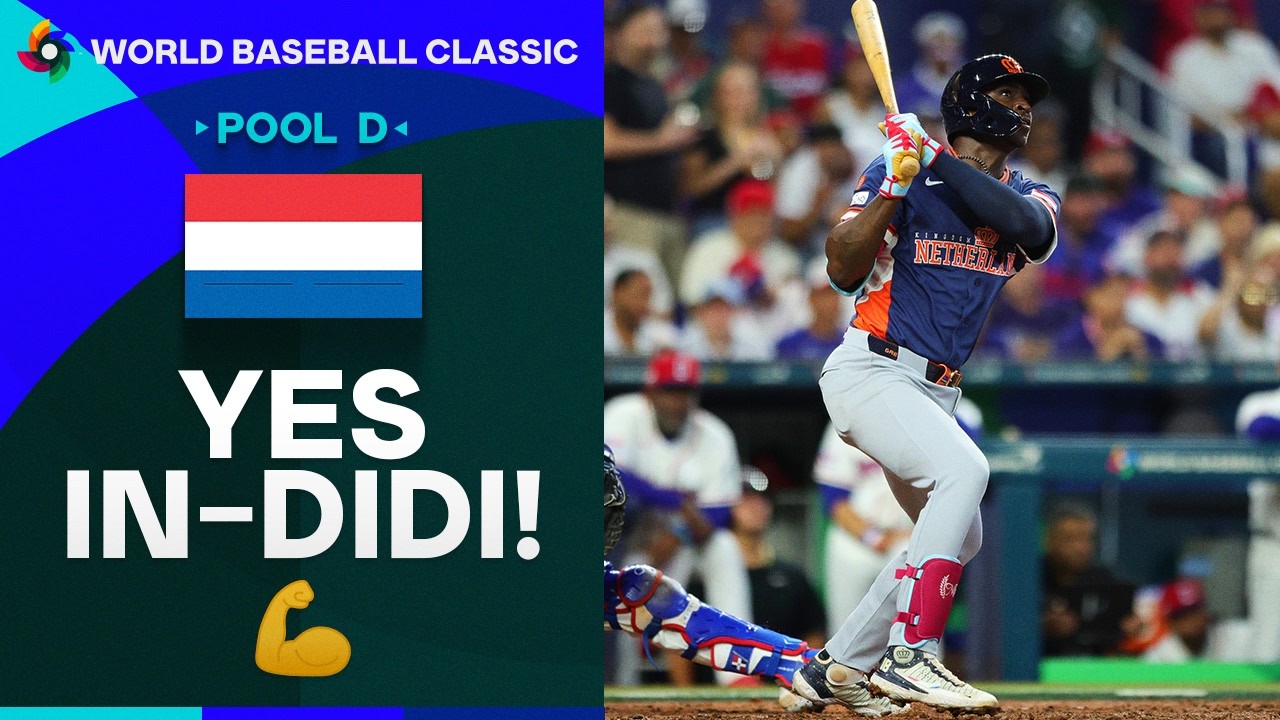 DIDI GOES DEEP! Didi Gregorius hits a home run for Team Netherlands! 🇳🇱 | World Baseball Classic