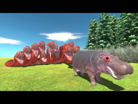 Challenge to escape Titanoboa - Animal Revolt Battle Simulator