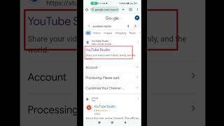 Download lagu Youtube studio ko chrome mein kaise kholen | How to open youtube studio in Chrome #shorts #ytstudio mp3