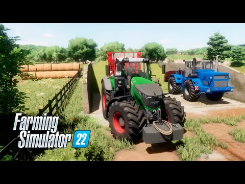 Farming Simulator 22 / Map Sosnovka / Silage FENDT 1050