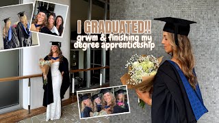 I GRADUATED!! 🎓🎓 FINISHING MY DEGREE APPRENTICESHIP