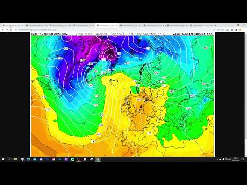 Ten Day European Weather Forecast: 9th To 19th February 2023