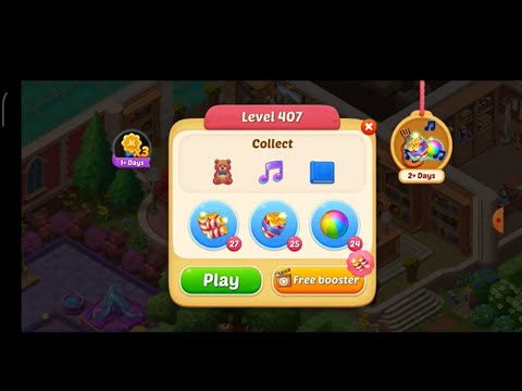 Matchington Mansion Level 407 / iOS/Android