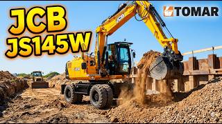 Pelle sur pneus JCB JS 145 W à vendre - Image 4 | Machineryline GA Pelle sur pneus JCB JS 145 W | Image 4 - Machineryline