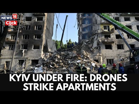 Kyiv’s Sky Turns Deadly: Inside the Drone Attacks on Residential Buildings | Russia Ukraine | N18G