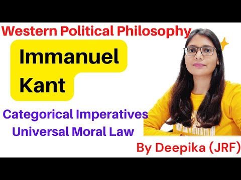 Immanuel Kant || Categorical Imperatives || critique of pure reason